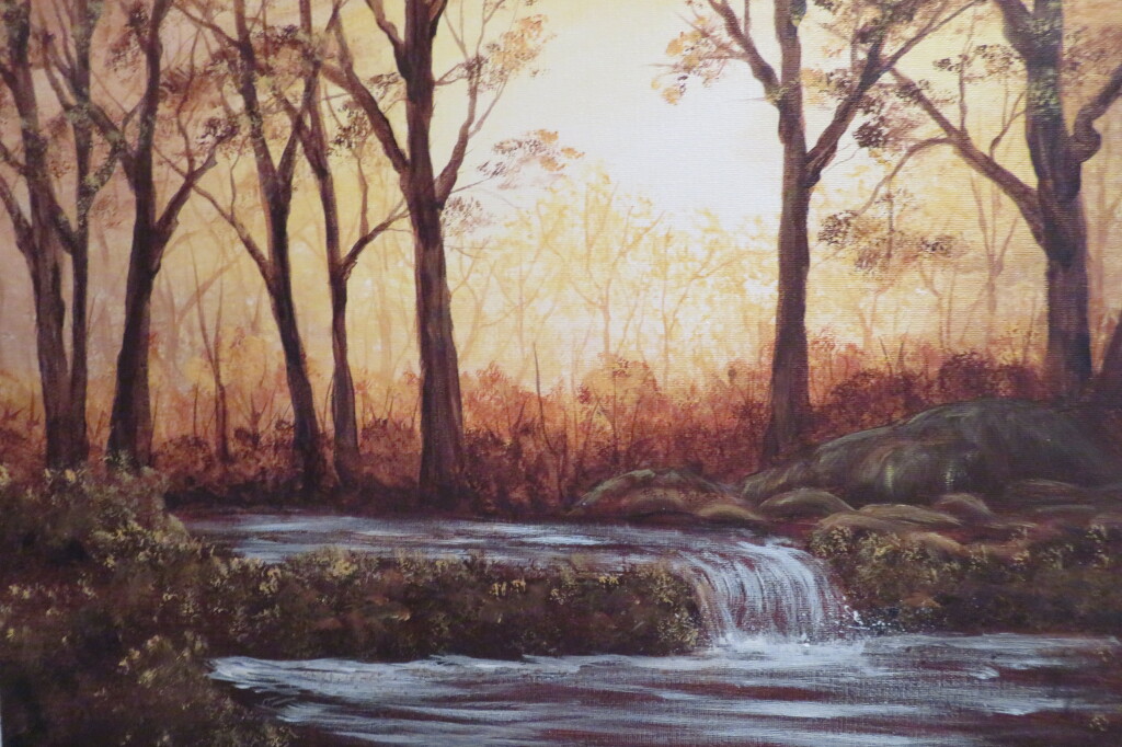 B_acrylic_Into the Woods